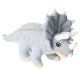 triceratops knitted soft toy